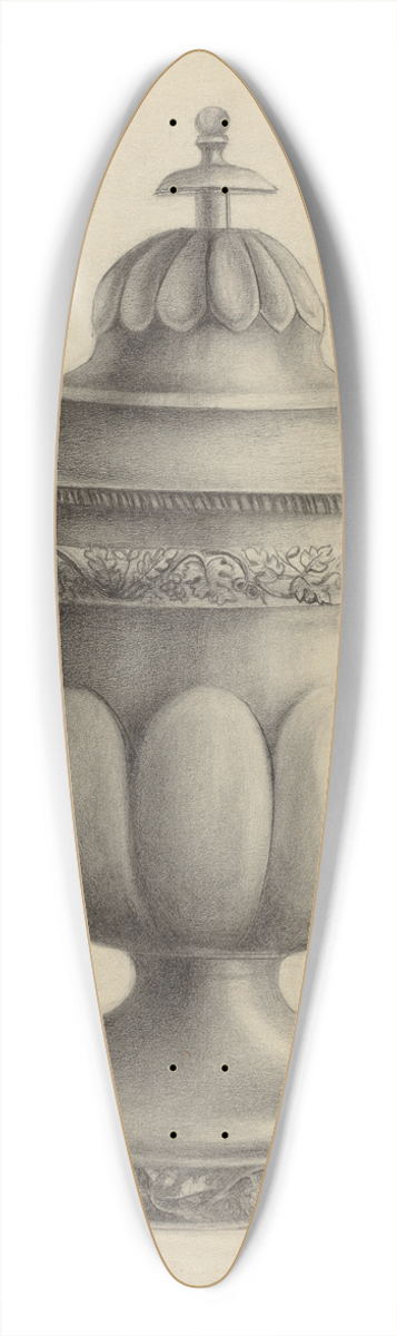 Nicholas Zupa - Silver Sugar Bowl 39.3 inch art pintail longboard deck