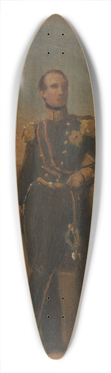 Nicolaas Pieneman - Portrait of Hendrik, Prince of the Netherlands 39.3 inch art pintail longboard deck