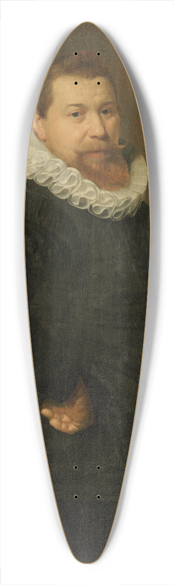 Nicolaes Eliasz. Pickenoy - Portrait of a man, called Jan van Foreest (1586-1651) 39.3 inch art pintail longboard deck