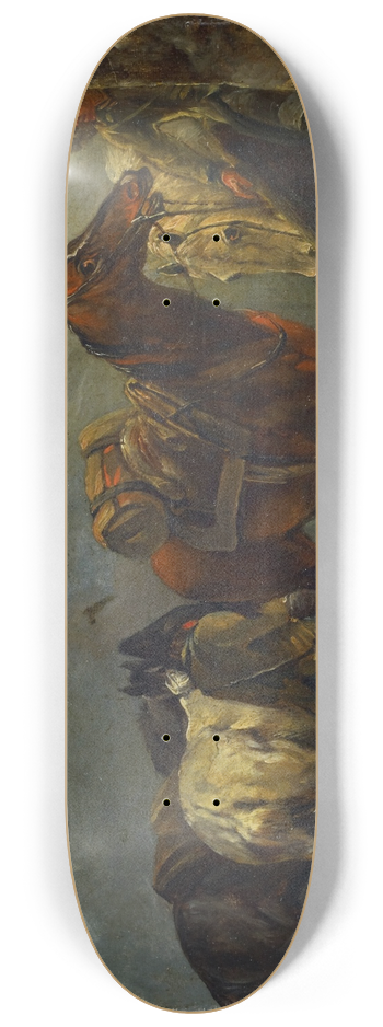 Conrad Gessner - Stop at an Inn 8.25 inch art skate deck