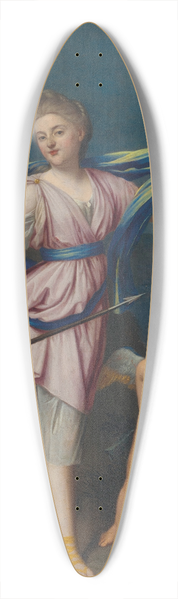 Nicolas Colombel - Diane et Cupidon 39.3 inch art pintail longboard deck
