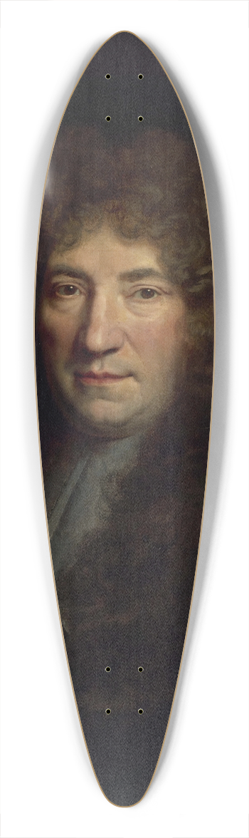 Nicolas de Largillire - Portrait dun chevin parisien 39.3 inch art pintail longboard deck