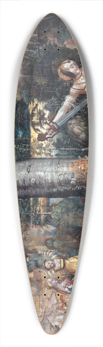 Niklaus Manuel - Pyramus and Thisbe 39.3 inch art pintail longboard deck