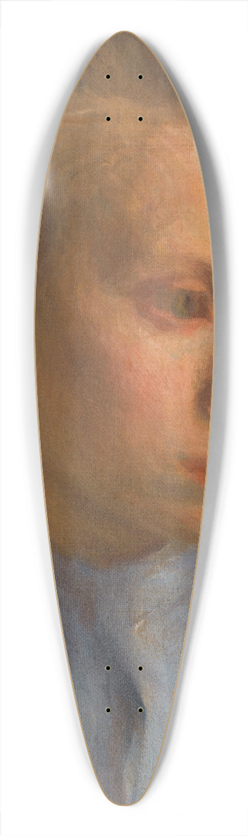 Nils Dardel - Torparflicka (farm girl) 39.3 inch art pintail longboard deck