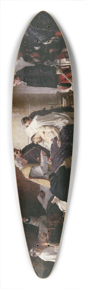 Nils Forsberg - Death of a Hero 39.3 inch art pintail longboard deck