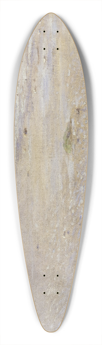 Nils Kreuger - Coastal Scene. Motif from Varberg 39.3 inch art pintail longboard deck