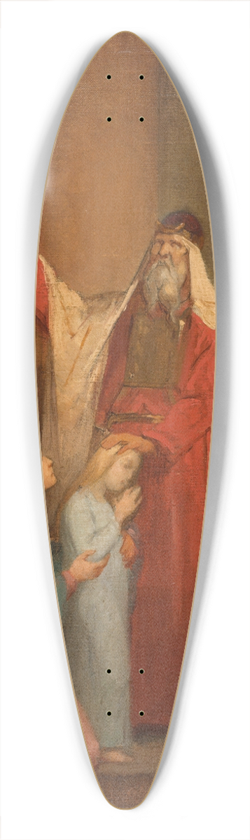 Nlie Jacquemart - La Prsentation de la Vierge au Temple 39.3 inch art pintail longboard deck
