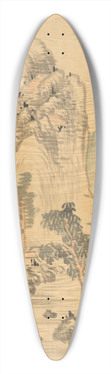 Noro Kaiseki - Colors and Sound of Autumn 39.3 inch art pintail longboard deck