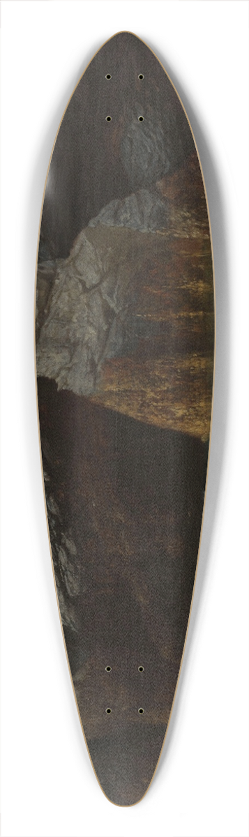Octave Penguilly-L'haridon - Ctes de Belleville 39.3 inch art pintail longboard deck