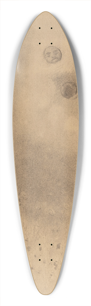 Odilon Redon - Hallucinations 39.3 inch art pintail longboard deck