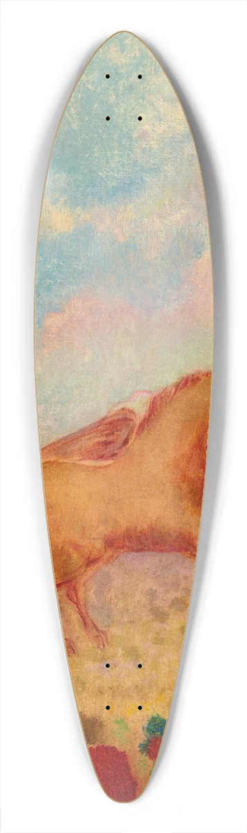 Odilon Redon - Pgase 39.3 inch art pintail longboard deck