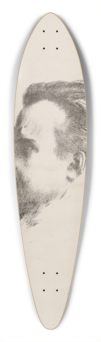 Odilon Redon - Portrait de Maurice Denis 39.3 inch art pintail longboard deck