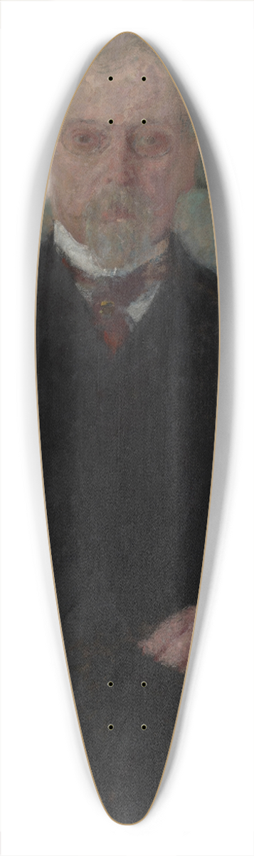 Olga Boznanska - Portrait of Henryk Sienkiewicz 39.3 inch art pintail longboard deck