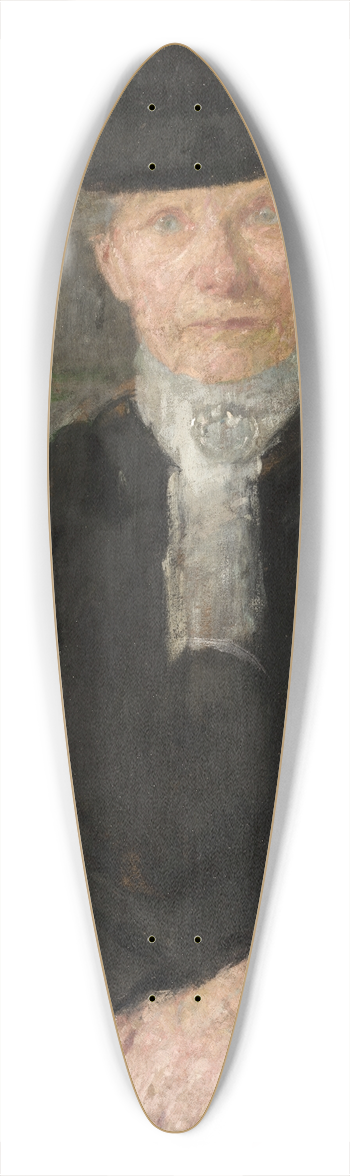 Olga Boznanska - Portrait of Miss Deuringer 39.3 inch art pintail longboard deck