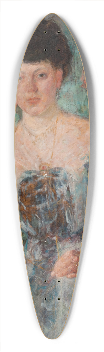 Olga Boznanska - Portrait of Mrs Horain 39.3 inch art pintail longboard deck