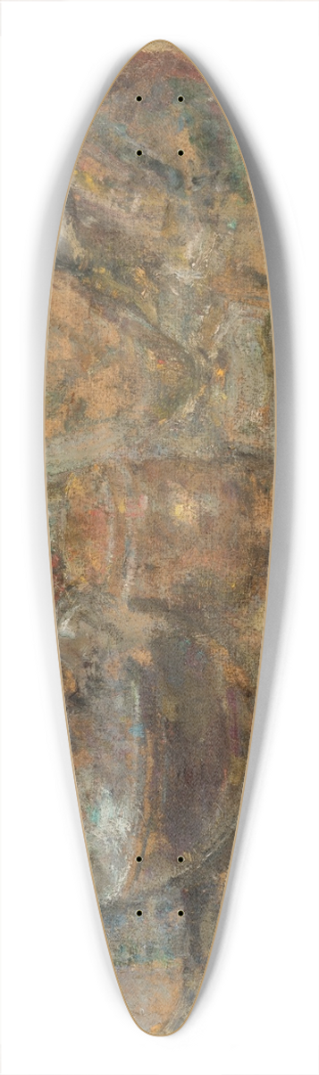 Olga Boznanska - Still Life 39.3 inch art pintail longboard deck