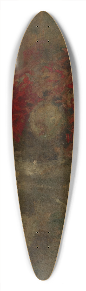 Olga Boznanska - Still Life 39.3 inch art pintail longboard deck
