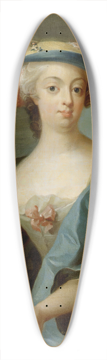 Olof Arenius - Portrait Of A Lady 39.3 inch art pintail longboard deck
