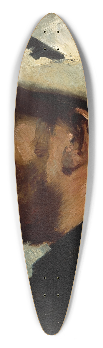 Oscar Bjrck - P.S. Kryer 39.3 inch art pintail longboard deck