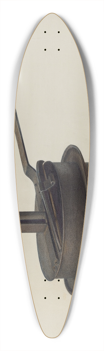 Oscar Bluhme - Popcorn Popper 39.3 inch art pintail longboard deck