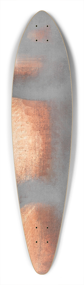 Oskar Schlemmer - Figur auf grauem Grund 39.3 inch art pintail longboard deck