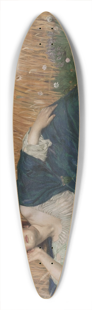 Osmar Schindler - Ceres 39.3 inch art pintail longboard deck