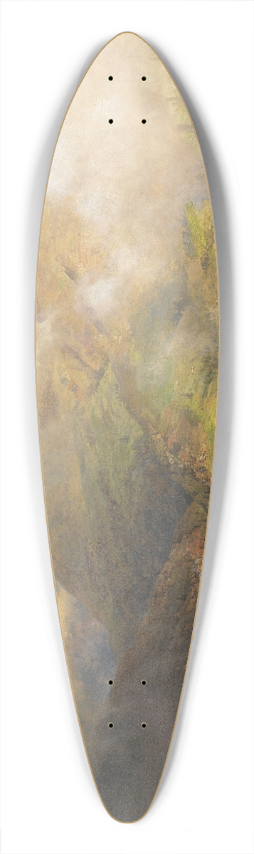 Oswald Achenbach - Blick auf die Rigi 39.3 inch art pintail longboard deck