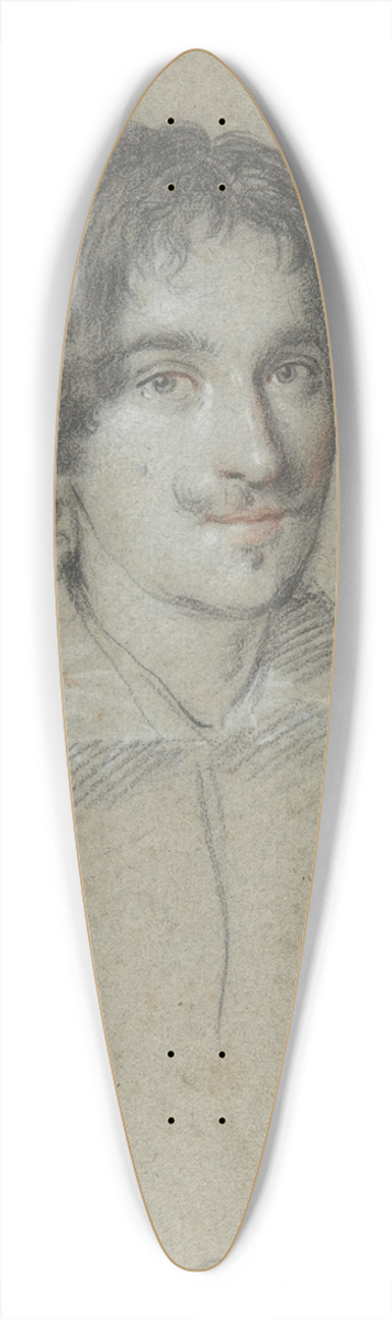 Ottavio Leoni - Portrait of Giovanni Battista Rossa 39.3 inch art pintail longboard deck