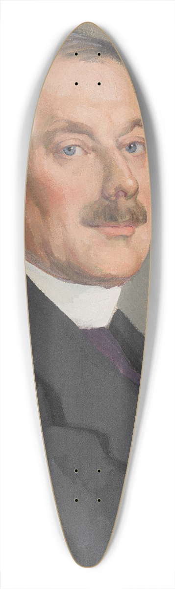 Ottilie Wilhelmine Roederstein - Portrait of Prof. Herxheimer 39.3 inch art pintail longboard deck