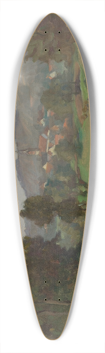 Otto Graf - Landschaft bei Sasbachwalden 39.3 inch art pintail longboard deck