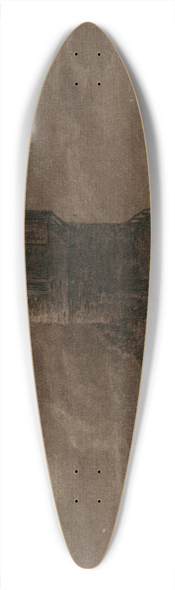 Otto Howen - Wachttoren aan de kust bij Sagonte, s nachts 39.3 inch art pintail longboard deck