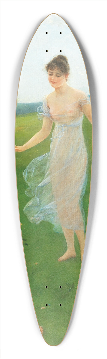 Otto Lingner - Liebesfrhling 39.3 inch art pintail longboard deck