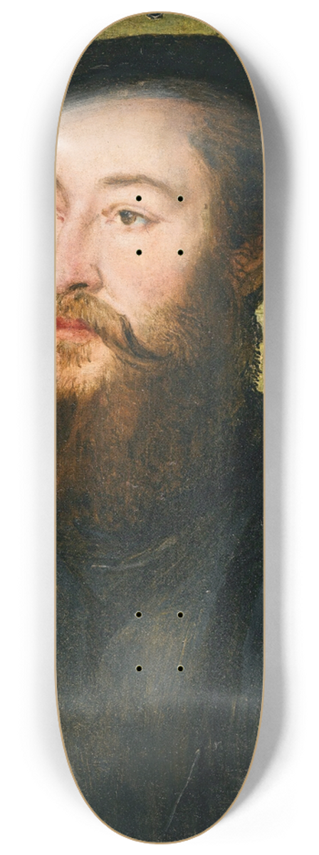 Corneille de Lyon - Portrait Of A Gentleman 8.25 inch art skate deck