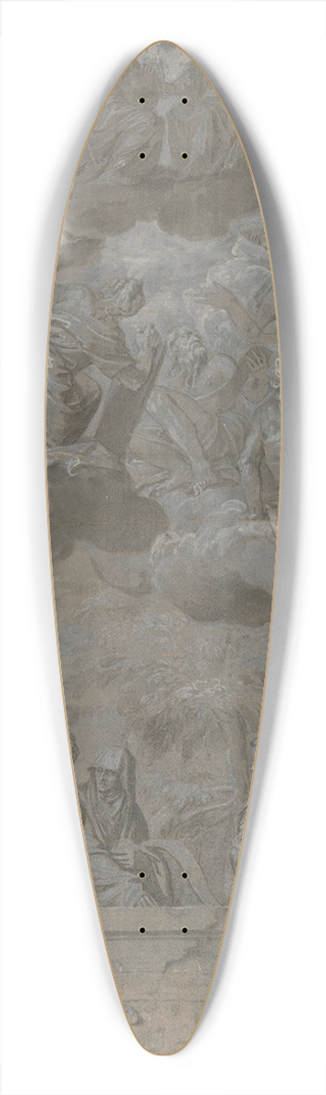 Paolo Veronese - Allegory of the Redemption of the World 39.3 inch art pintail longboard deck