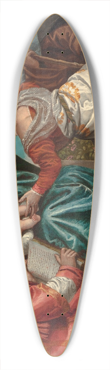 Paolo Veronese - Sacra Conversazione 39.3 inch art pintail longboard deck