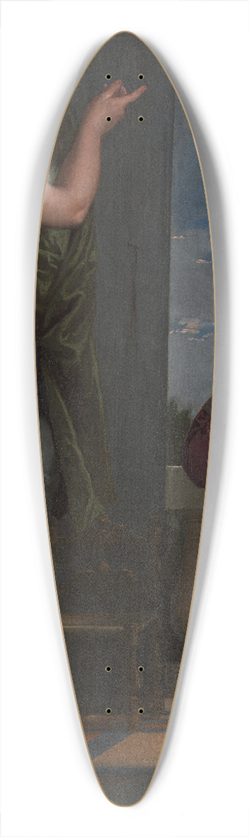 Paolo Veronese - The Annunciation 39.3 inch art pintail longboard deck