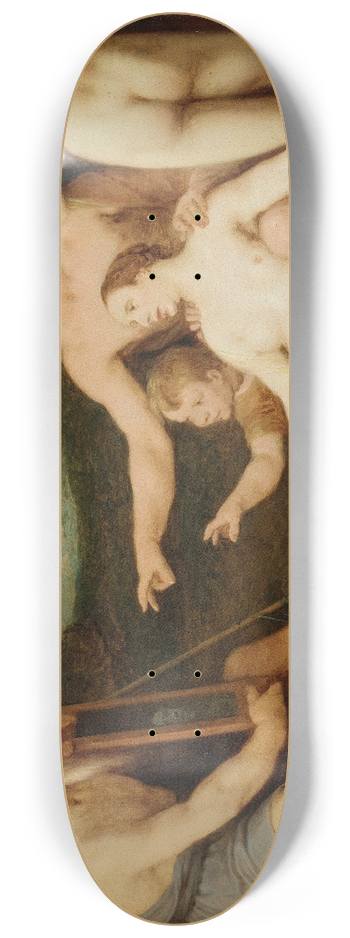 Cornelis Cornelisz Van Haarlem - The Mirror of Time 8.25 inch art skate deck