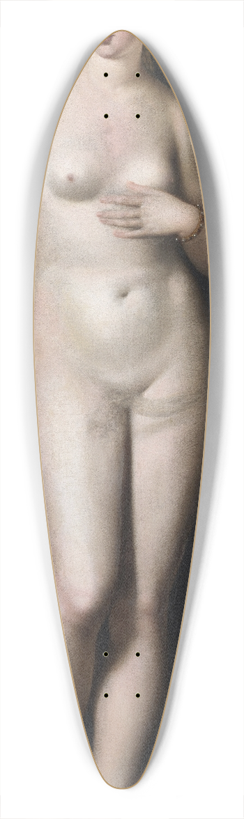 Parrasio Micheli - Venus and Cupid 39.3 inch art pintail longboard deck