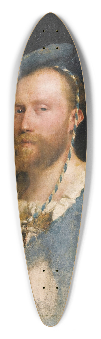 Pascal-Adolphe-Jean Dagnan-Bouveret - Portrait Of Gustave Courtois 39.3 inch art pintail longboard deck