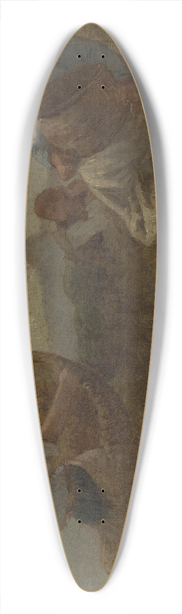Paul Albert Baudouin - Histoire du bl; Le Criblage 39.3 inch art pintail longboard deck