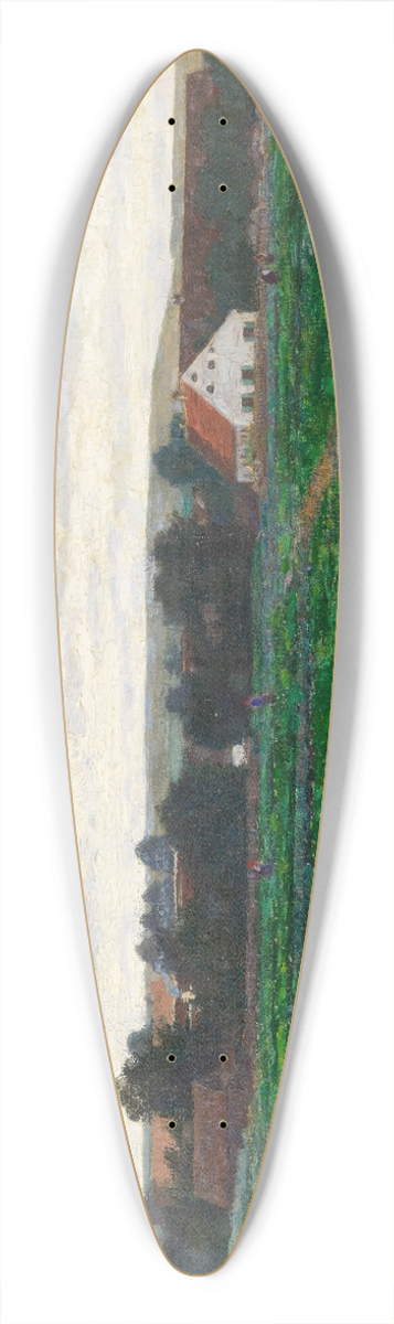 Paul Baum - Im Dachauer Moos 39.3 inch art pintail longboard deck