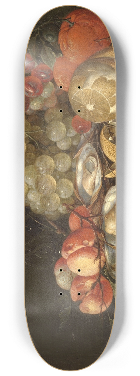 Cornelis de Heem - Still Life 8.25 inch art skate deck