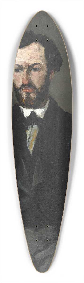 Paul Czanne - Antony Valabrgue 39.3 inch art pintail longboard deck