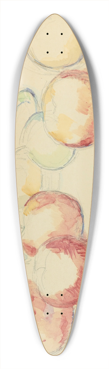 Paul Czanne - Pommes Et Poires 39.3 inch art pintail longboard deck