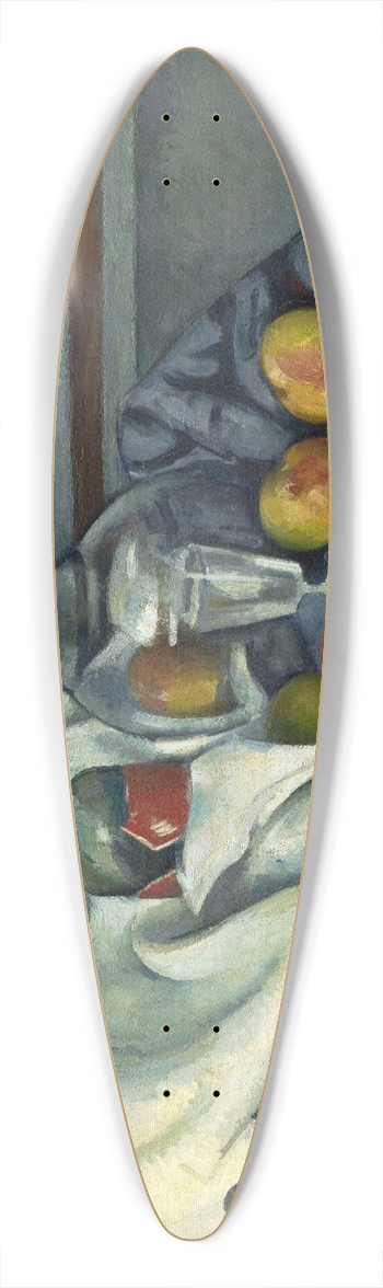 Paul Czanne - The Peppermint Bottle 39.3 inch art pintail longboard deck