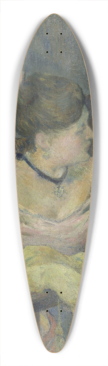 Paul Gauguin - Madame Mette Gauguin in Evening Dress 39.3 inch art pintail longboard deck
