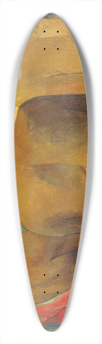 Paul Gauguin - Three Tahitians 39.3 inch art pintail longboard deck