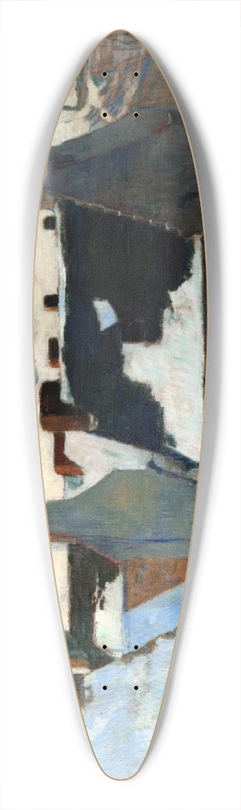 Paul Gauguin - Winter Landscape 39.3 inch art pintail longboard deck