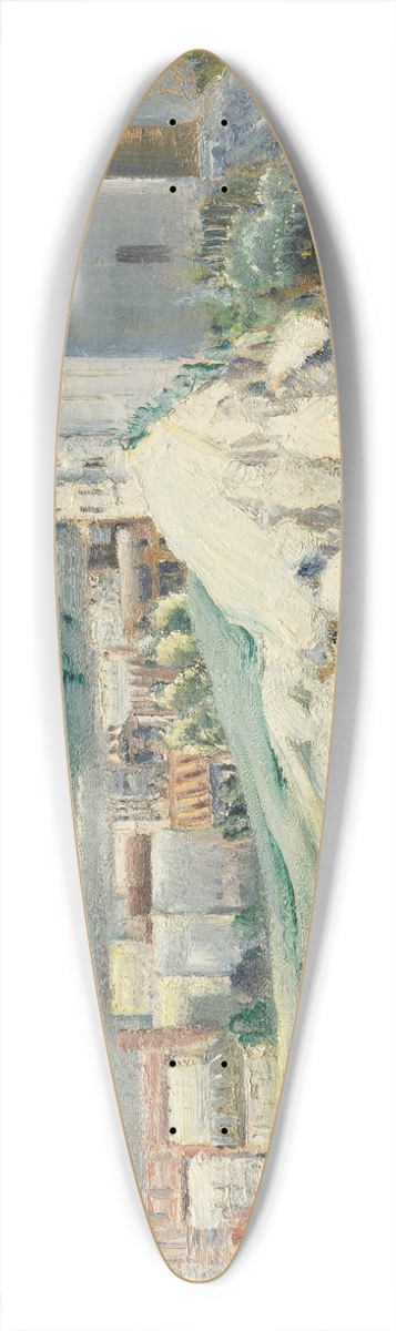 Paul Kleinschmidt - Landschaft bei Marseille 39.3 inch art pintail longboard deck