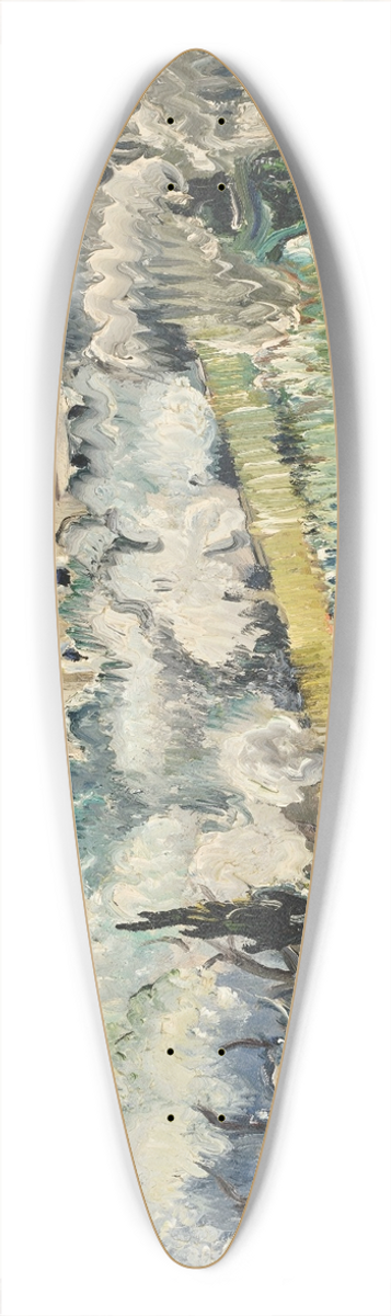 Paul Kleinschmidt - Landschaft in Sdfrankreich 39.3 inch art pintail longboard deck